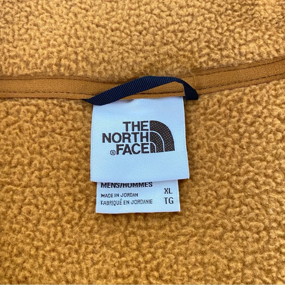 The North Face Vest Mens Sz XL Carbondale Fleece Rugged Outdoor Gorpcore Zip Up